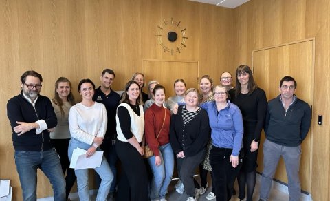 Þátttakendur og leiðbeinendur á NLS 18. apríl ásamt John Madar sem hefur verið okkur innan handar vi…